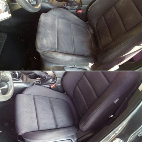Deep cleaned and restored car interior after detailing
